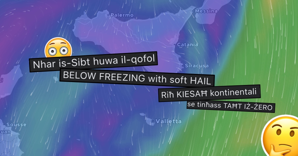 Short But Intense Malta's Forecasters Break Down Tonight's Prediction