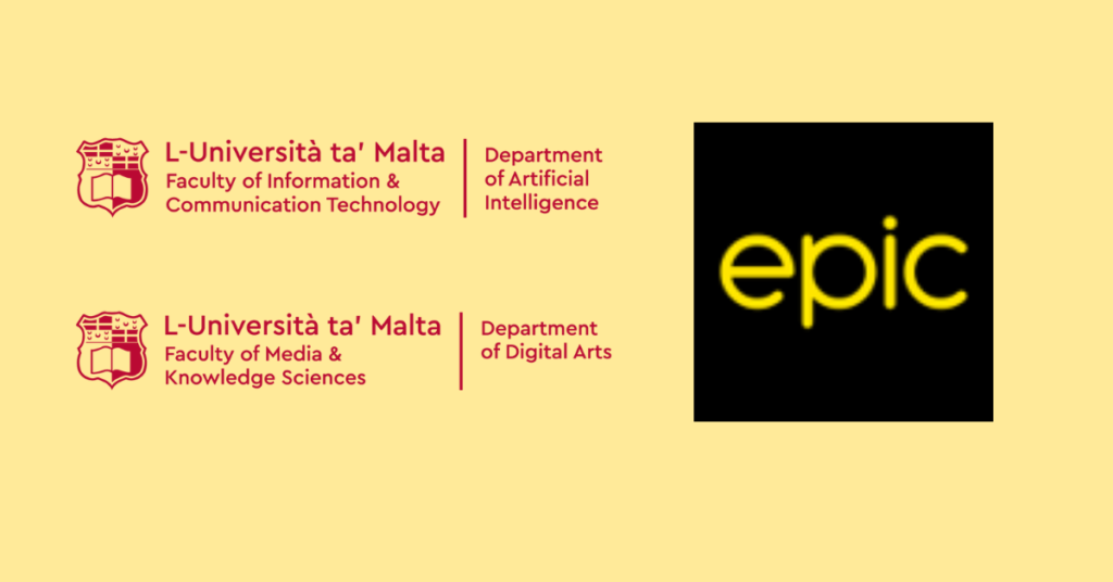 The project is a collaboration between two University of Malta research teams and funded by Epic