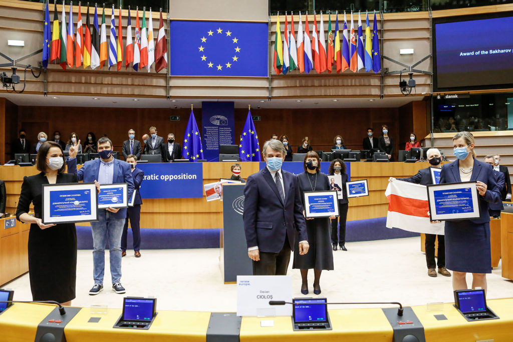 Sakharov prize nominees 2021