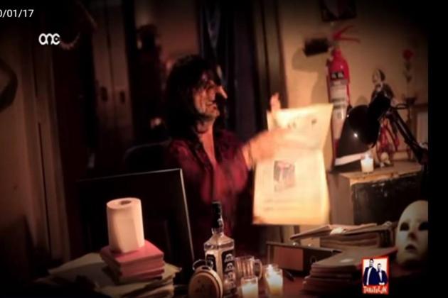 A ONE TV programme depicting Daphne Caruana Galizia a a witch 