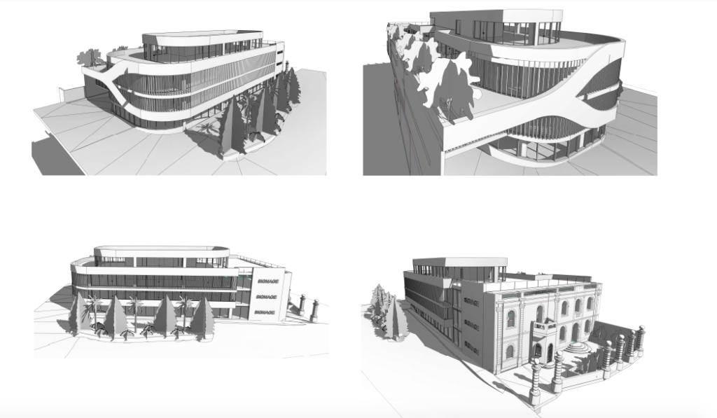 3D Renders of Proposed Building