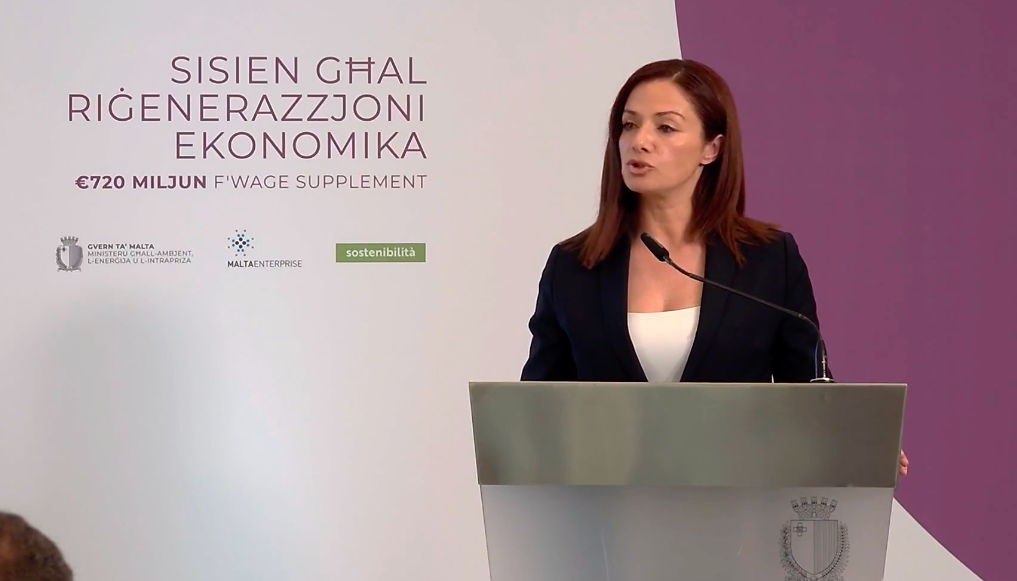 Energy Minister Miriam Dalli