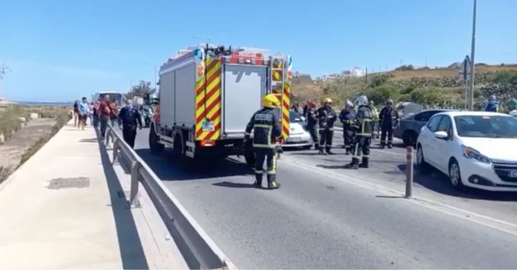 Coast Road Closed After Four Car Collision, Emergency Responders On Site