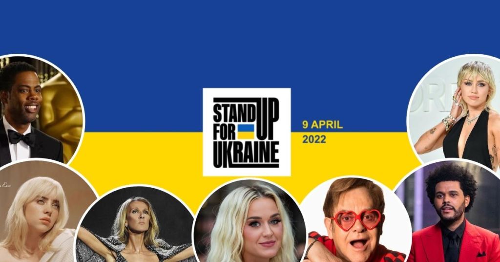 Stand Up For Ukraine': Celebrities To Join Global Social Media Rally In  Solidarity With Ukraine