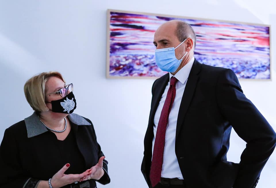 Health Minister Chris Fearne with Embryo Protection Authority CEO Simone Cachia (Photo: Embryo Protection Authority)