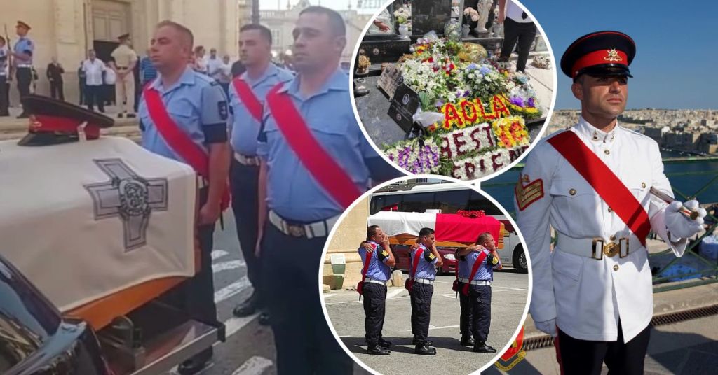 Father And Soldier Christian Degabriele Given Final Farewell