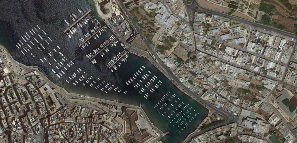 Kalkara marina as proposed in plans