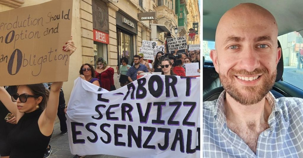 A pro-choice rally in Valletta last weekend (Photo: Women's Rights Foundation)