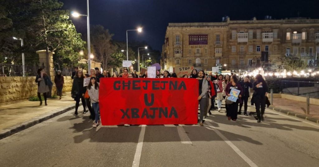 Watch Protestors Hit Valletta Streets Demanding Answers Over Malta S   Untitled Design 2022 11 25T183337.729 1024x536 