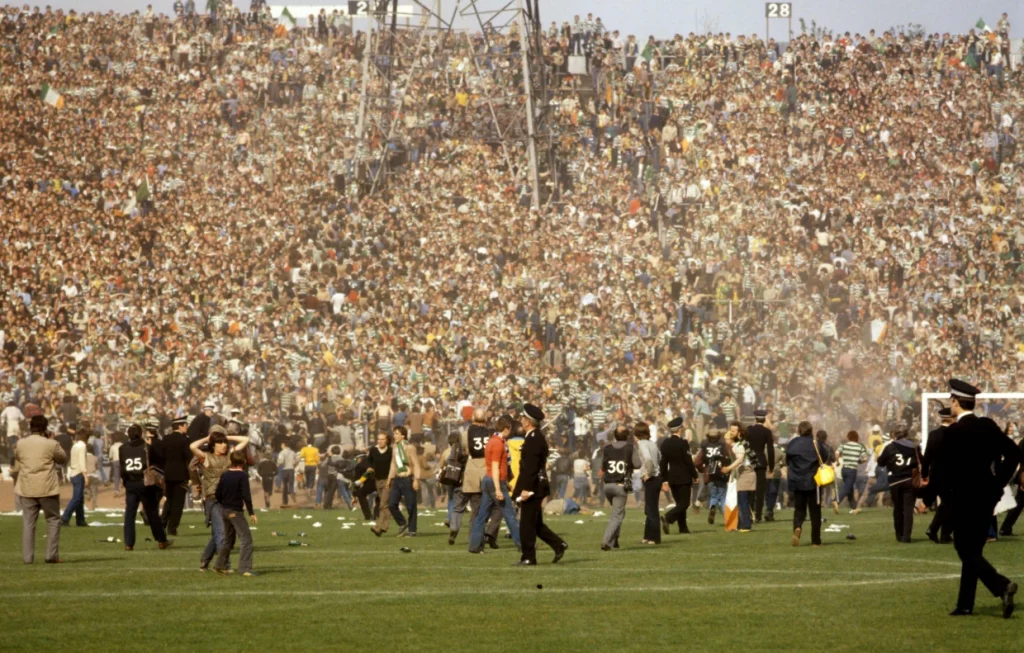 Scottish Cup Final 1980 which led to alcohol being banned in stadiums. The ban remains today, 42 years later.