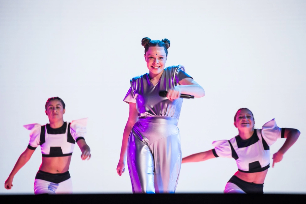 Malta's first rehearsal on the stage (Source: Junior Eurovision Official Website)