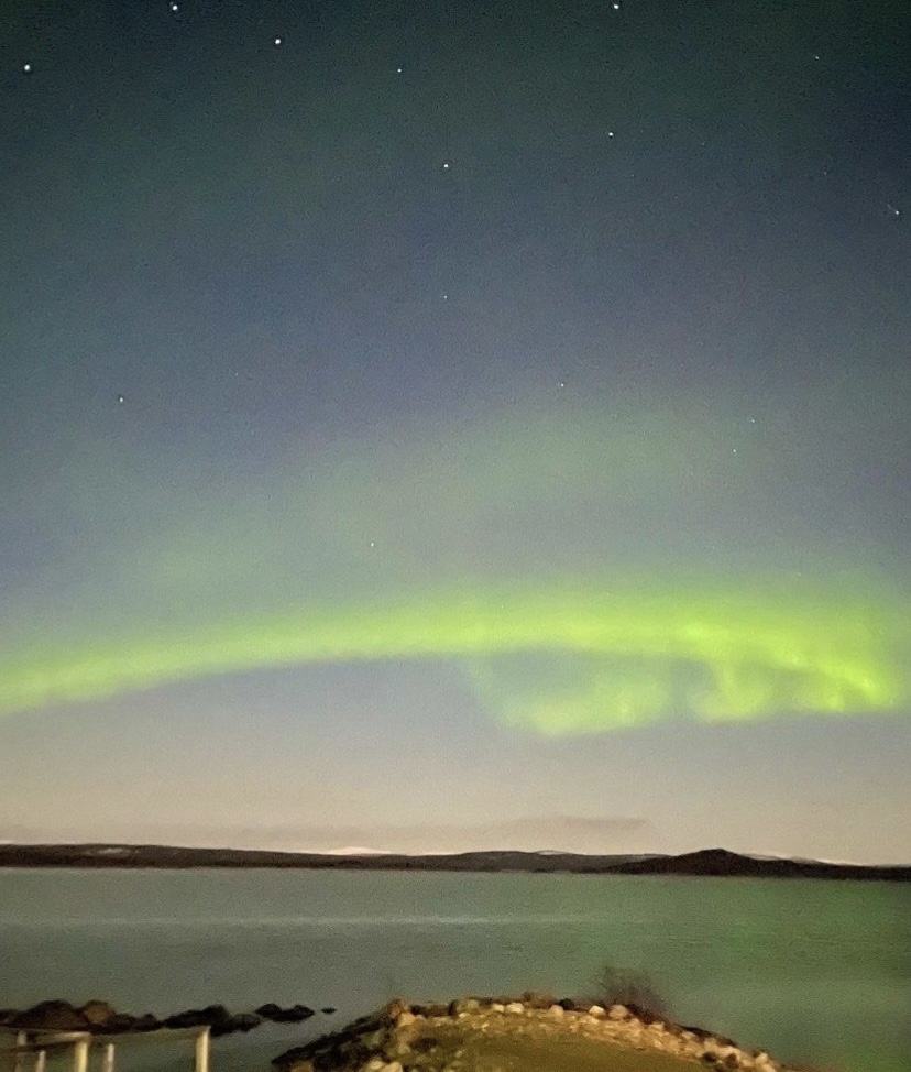 This is what the Northern Lights really look like on most days - (Source: Emily Cannon - Instagram)