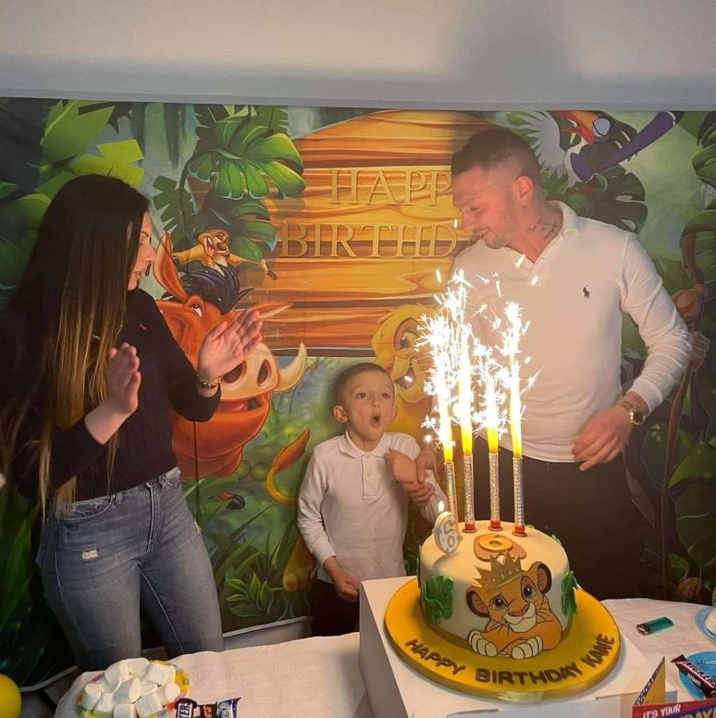 Ryan, Nicole and Kane celebrate Kane's birthday