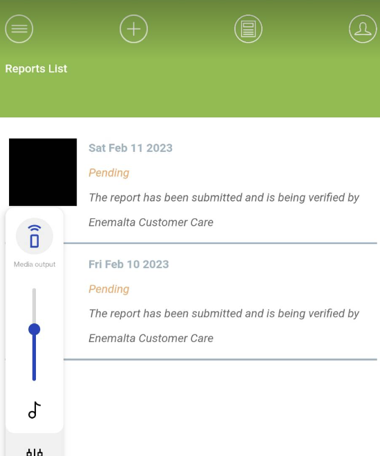 Brian reported the incident to Enemalta on Friday night