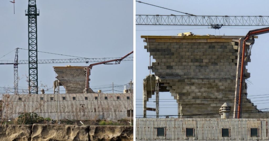 The construction site in Kordin where JeanPaul Sofia lost his life last December