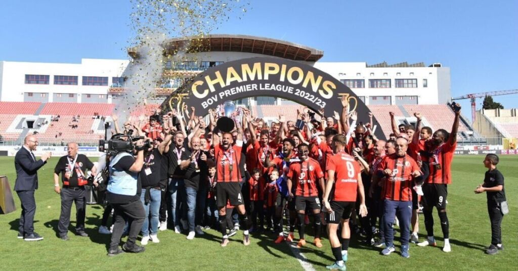 All About The Reds: Ħamrun Spartans Celebrate Historic Win - Their ...