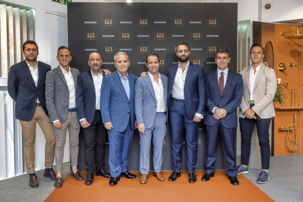 Porcelanosa Group Representatives & Satariano Directors. Mr Javier Tormo Sanchez, Mr Carlos Tortosa, Mr Adelino Martínez, Mr Joe Satariano, Mr Patrick Satariano, Mr Jose Maria Segarra, Mr Jose Luise Ballester and Mr Javier Escrig