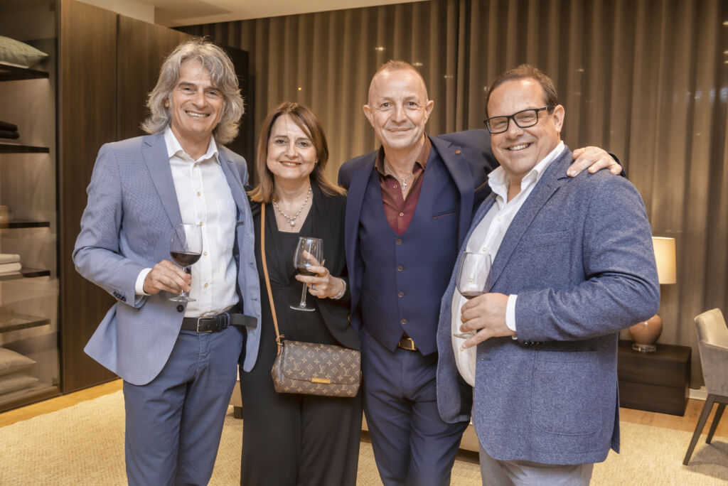 Mr Giorgio Brunetti – Novamobili\ Batistella, Ms Paula Perencin – Novamobili\Batistella, Mr Richard Alden – Satariano and Mr Andrea Varaschin - San Giacomo