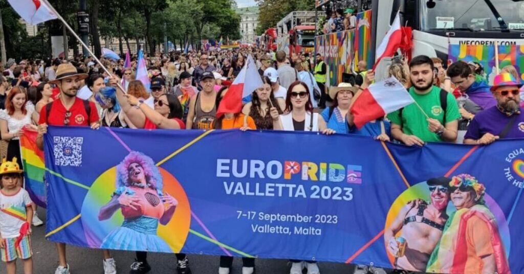 Malta Promotes EuroPride Valletta 2023 In Vienna's Pride March
