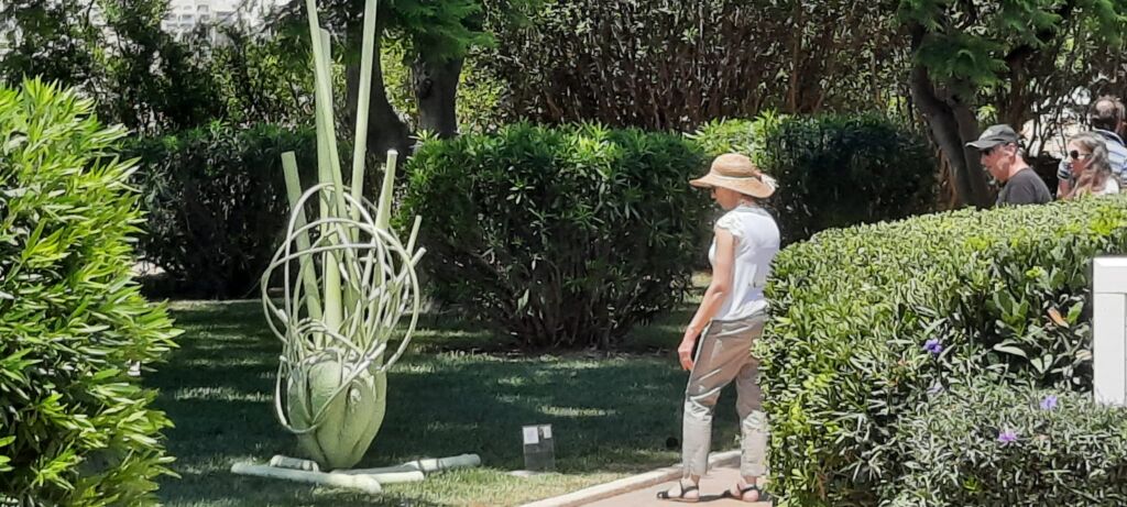 'Green Heart' - Rune Bo Jakobsen's Sculpture, on display in The Phoenicia Malta Gardens