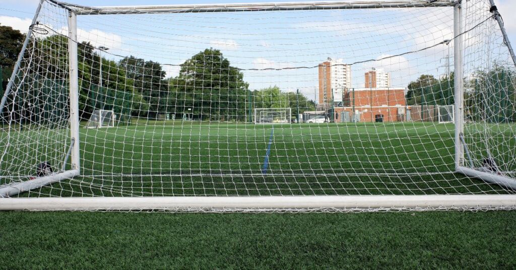 Borg died after a goalpost toppled onto him at a PE lesson (stock image)