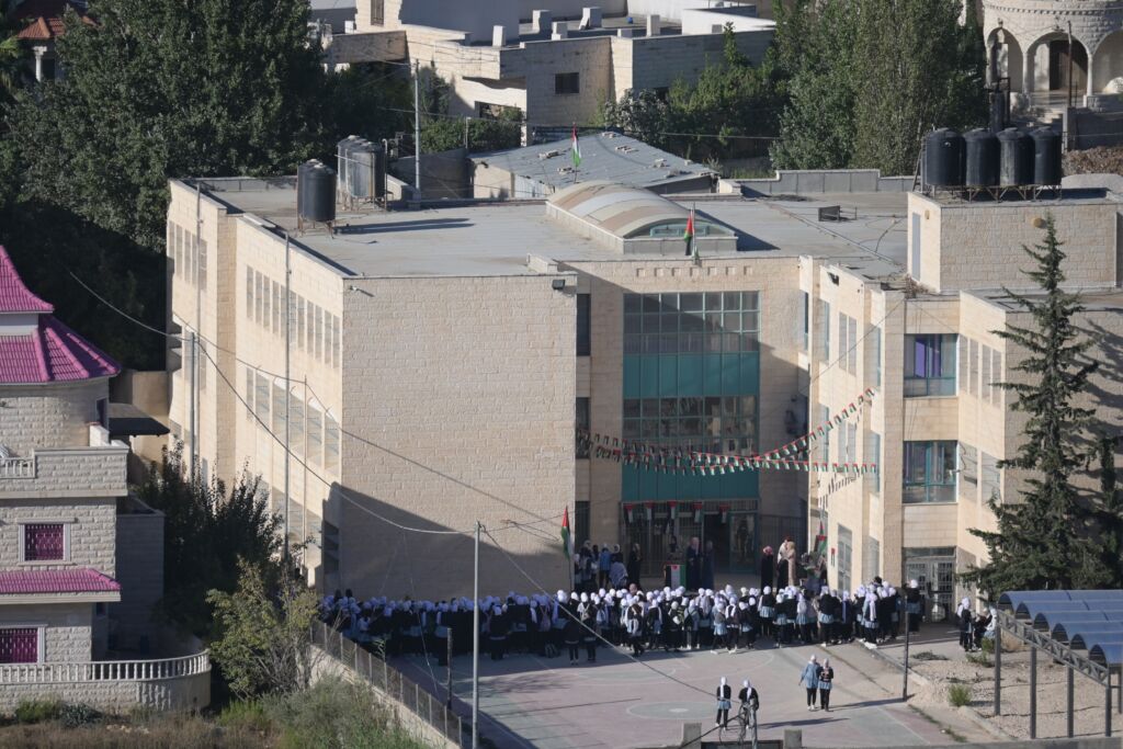  A school in Al-Arroub