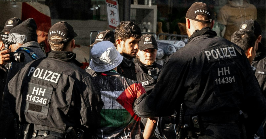 Several European government's, especially Germany's, have clamped down on citizen's right to express themselves through protest. Not a word from the EP or any other EU institution for that matter.