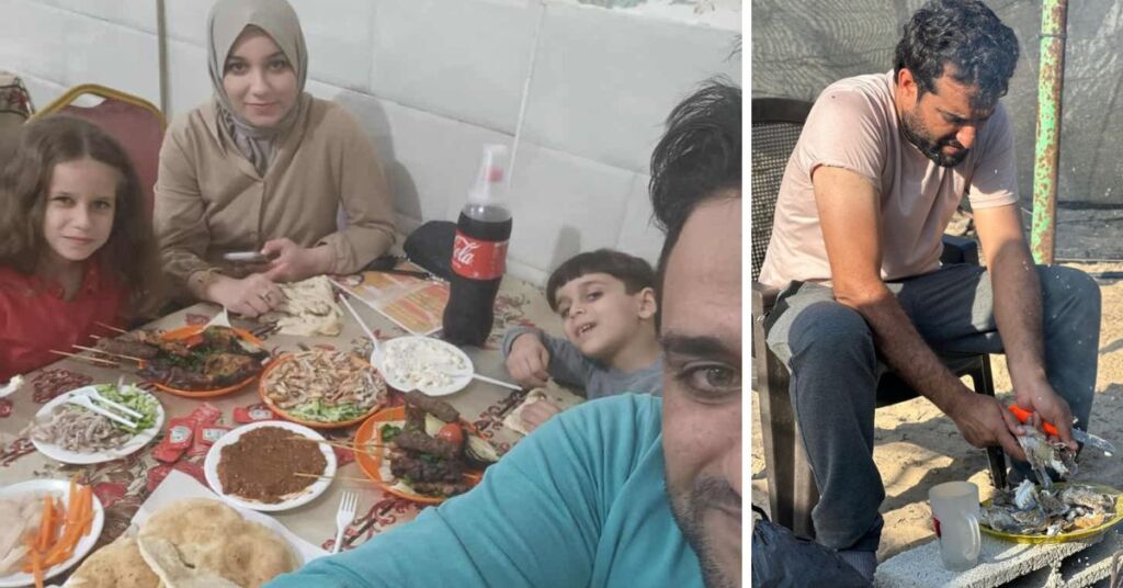 Left: before 7th October, 2023 Right: after 7th October, 2023