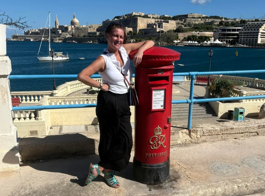 Louise Burley in Ta' Xbiex (Photo: The Times)
